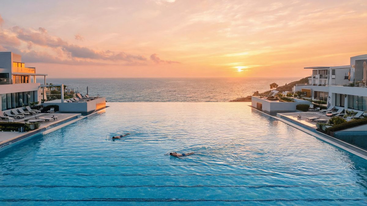 Before - Resort Pool