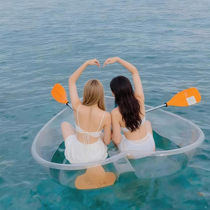 Heart-Shaped Transparent Boat