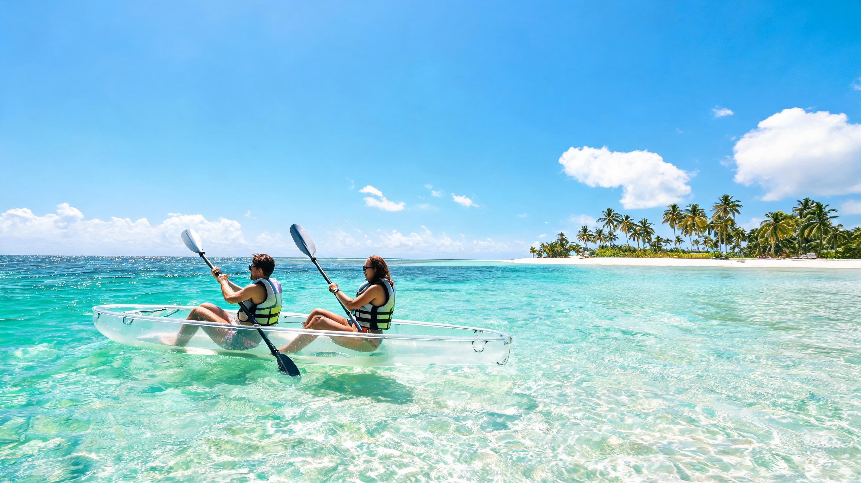 2-Person Transparent Kayak